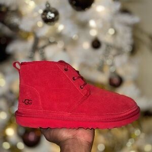 UGG Kids Red and/or Blue Suede Boots